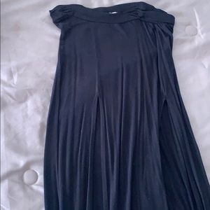 Black double slit maxi